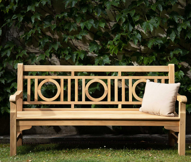 Banc de jardin en teck 150 cm