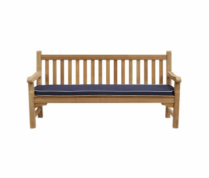 Sitzkissen für Gartenbank 120 cm – Blau - neues Modell