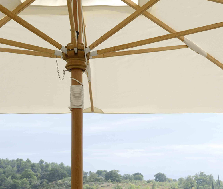 Parasol rectangulaire 3 x 2,20 m