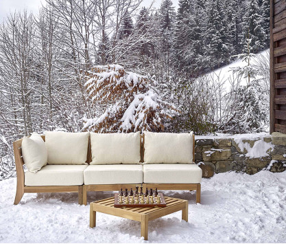 Modularer Couchtisch