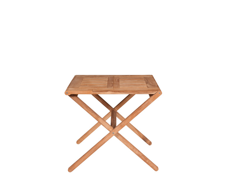 Table pliante en teck 80 x 70 cm - Copacabana