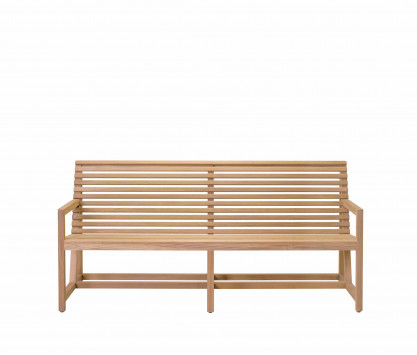 Designer-Bank aus Teakholz Designer-Bank aus Teakholz