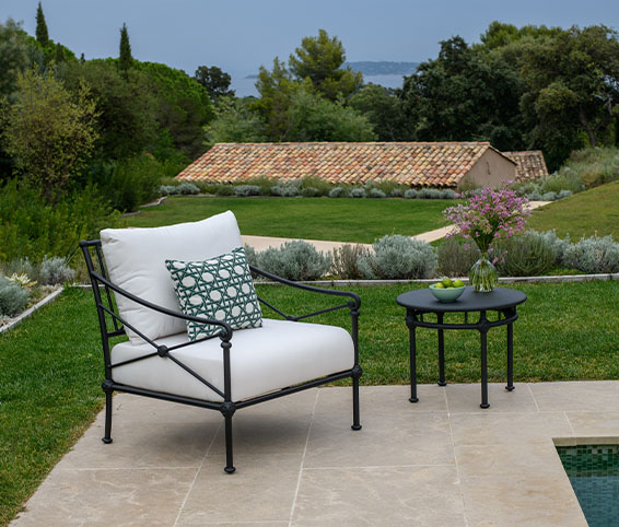 Schutzhülle für niedrigen Sessel 1800