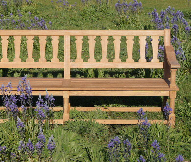 Banc de jardin en teck