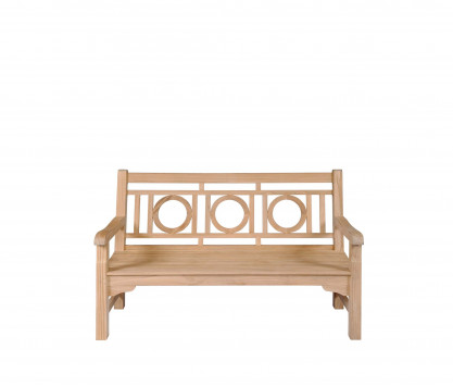 Gartenbank aus Teakholz 150 cm