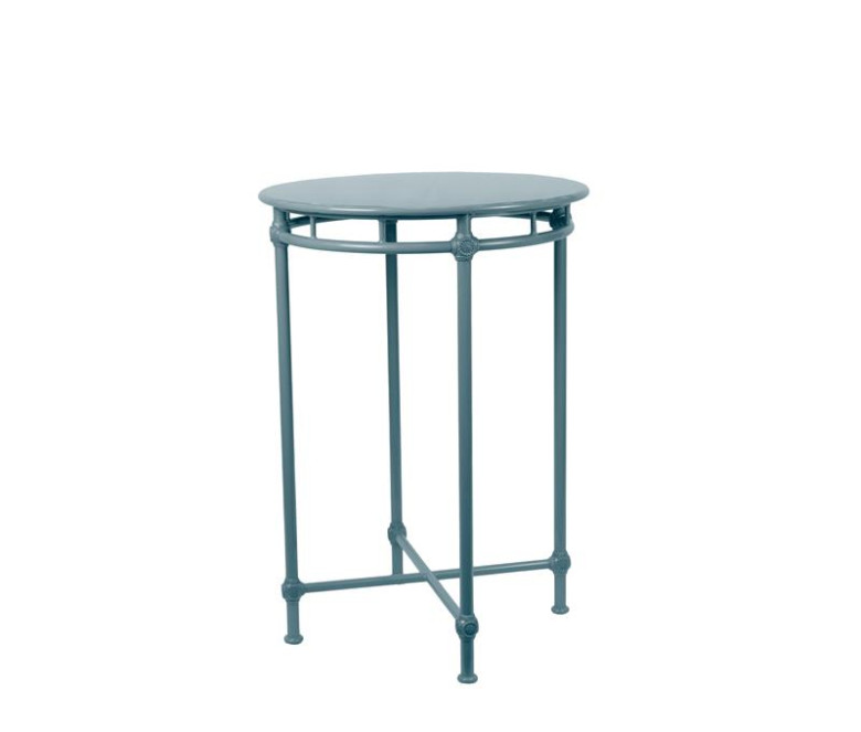 Hoher Barhocker-Tisch aus Aluminium 1800