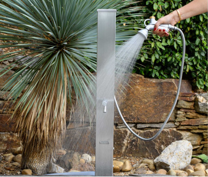 Gartendusche ohne Mischbatterie Riva