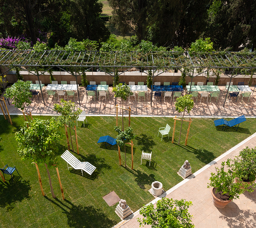2025, Rom, der Zitronengarten der Villa Medici