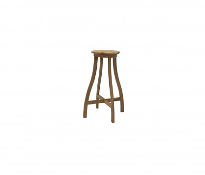 Teak bar shop stool outdoor furniture