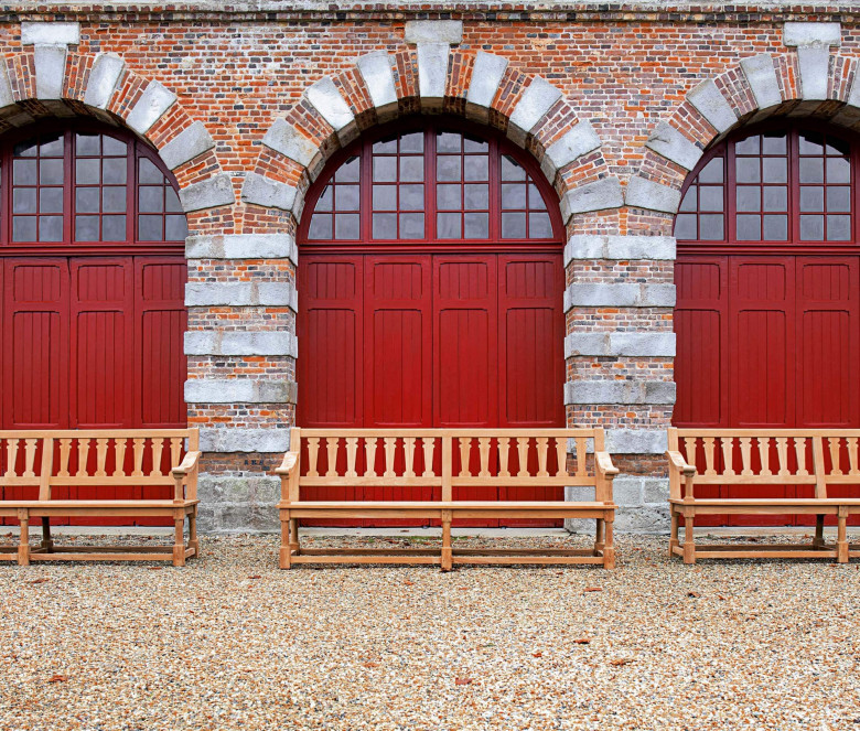 Teak bench