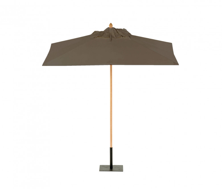 Square Parasol with cotton canvas 2.5 x 2.5 m