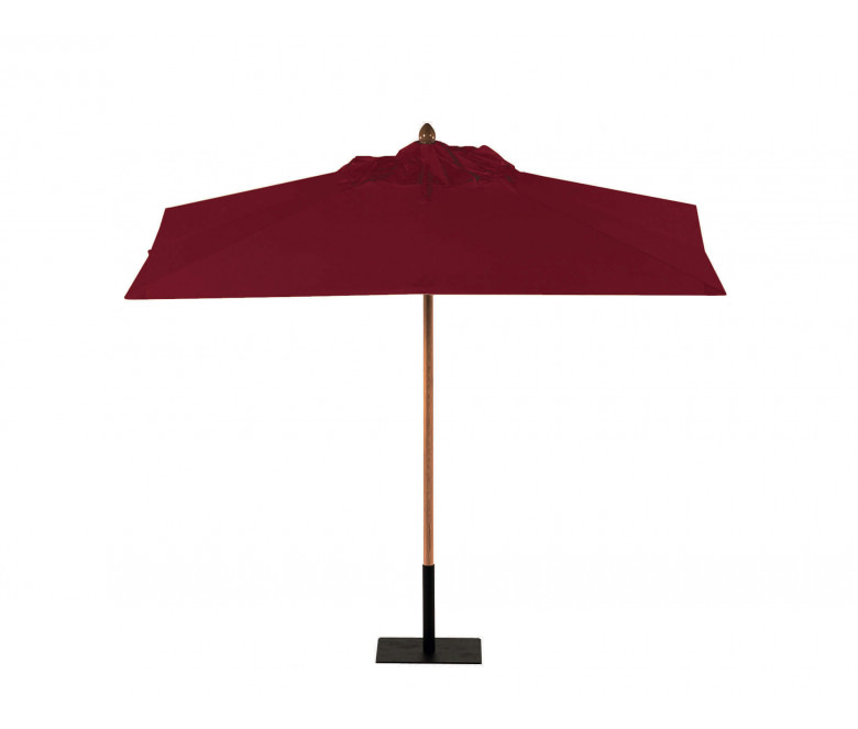 Square Parasol with cotton canvas 2.5 x 2.5 m