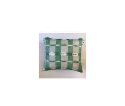 Back rest cushion - Ikat Green