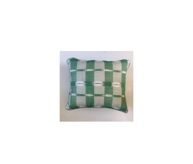Back rest cushion - Celestial Blue cane pattern