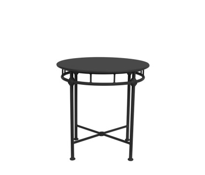 1800 Bistrot table - aluminium tabletop