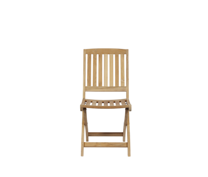 Teak folding chair