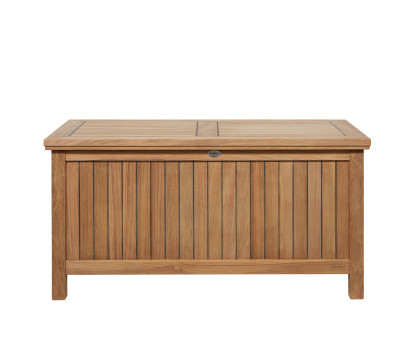 Teak cushion chest