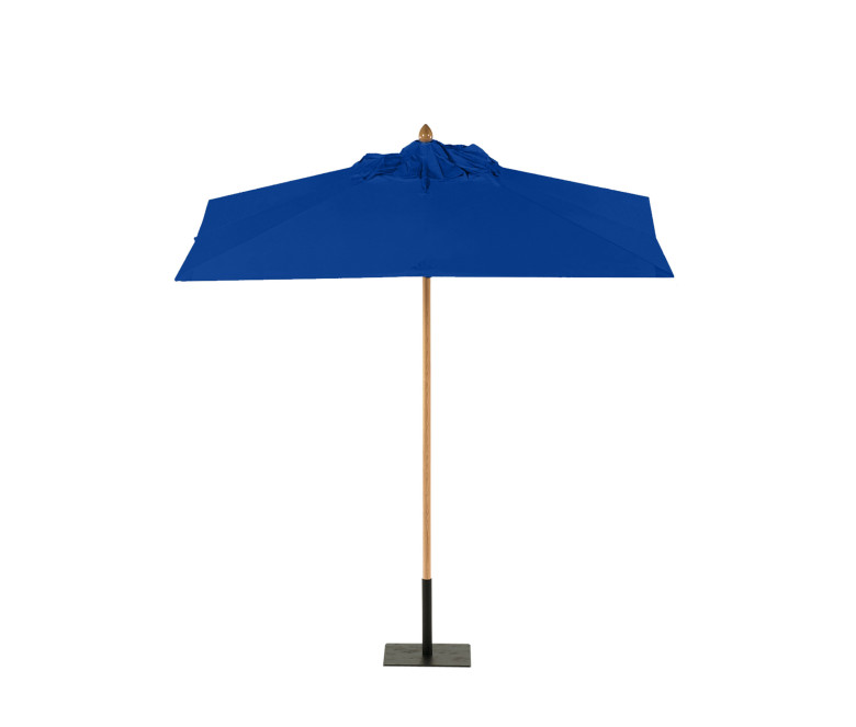 Square Parasol with cotton canvas 2.5 x 2.5 m