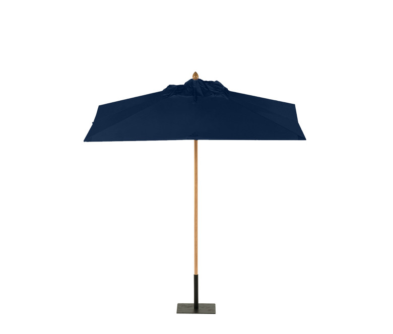 Square Parasol with cotton canvas 2.5 x 2.5 m