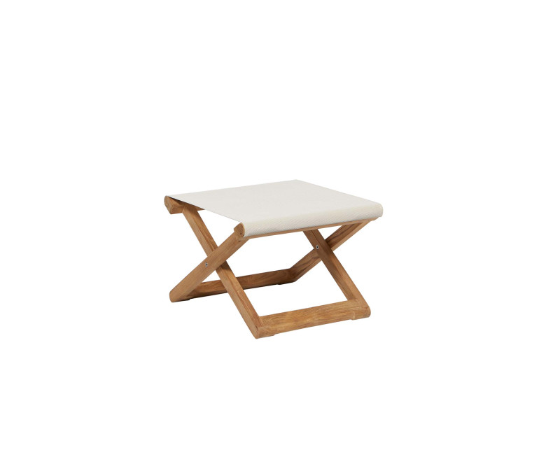 Ecru folding footrest