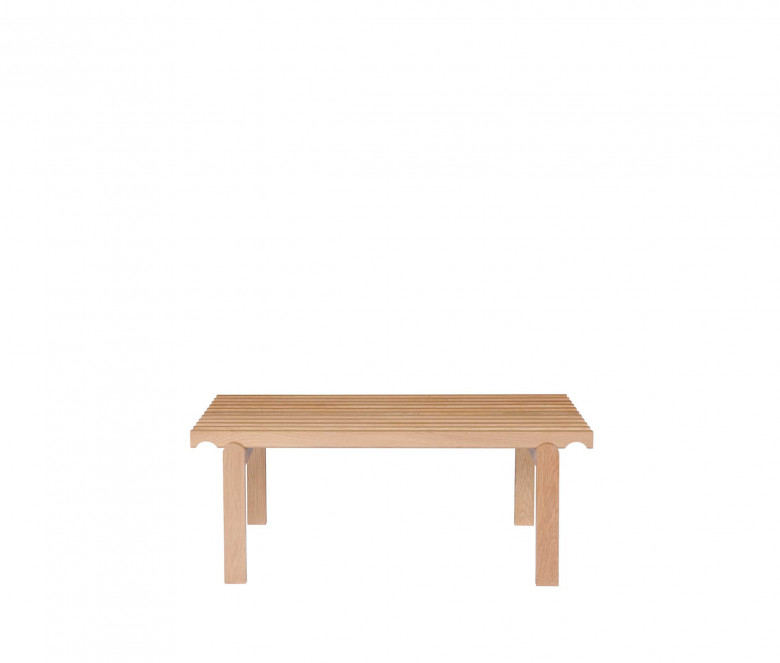 Oak bench (large model)