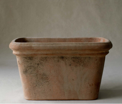 Cassetta terracotta pot Cassetta terracotta pot