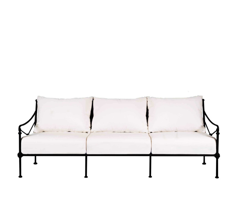 3-seater low bench protective cover - 1800