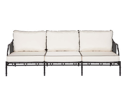 3-seater sofa protective cover - Bamboo