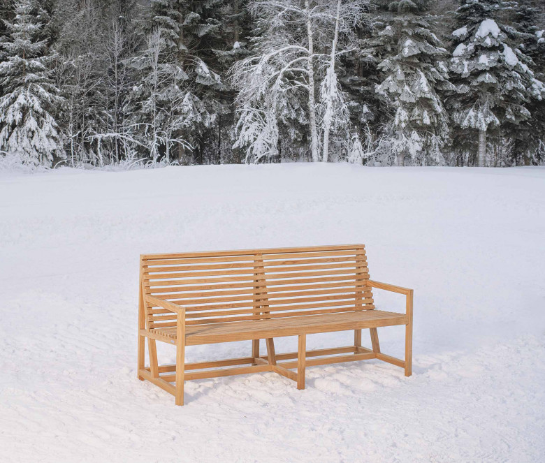 Teak bench