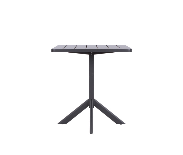 Square aluminium table 70 x 70 cm CLUBHOUSE