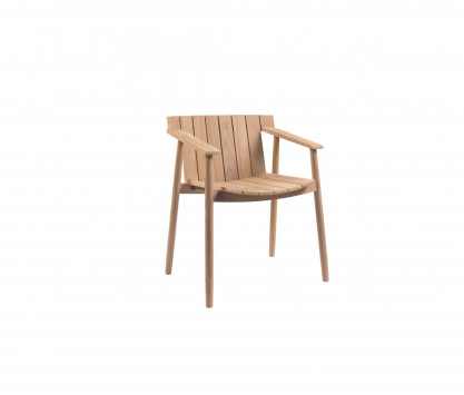 Teak armchair