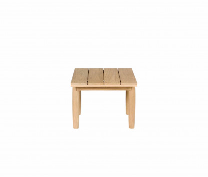 Teak square coffee table