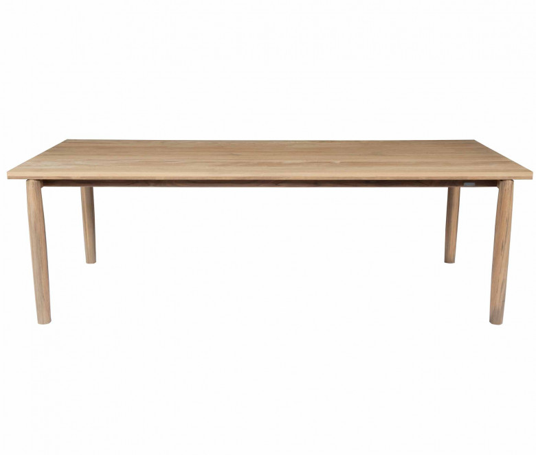 Teak rectangular table