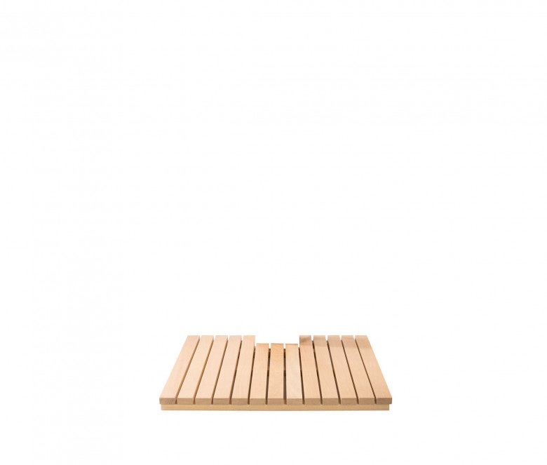 Teak duckboard 75 x 80 cm