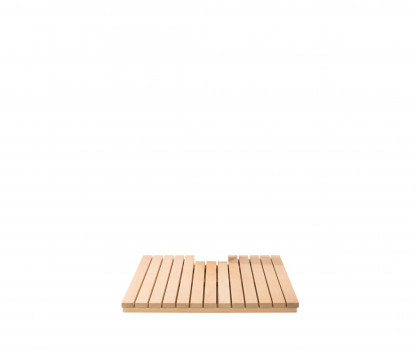 Teak duckboard 75 x 80 cm