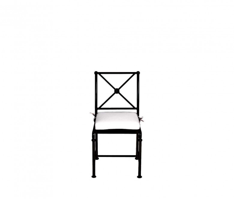 Aluminum chair - BLACK