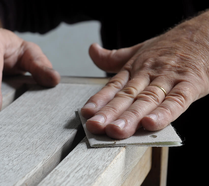 Maintenance of the furniture