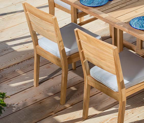 Exeter chair and armchair seat cushion