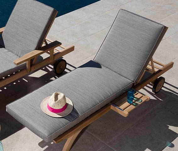 Camarat sun lounger mattress