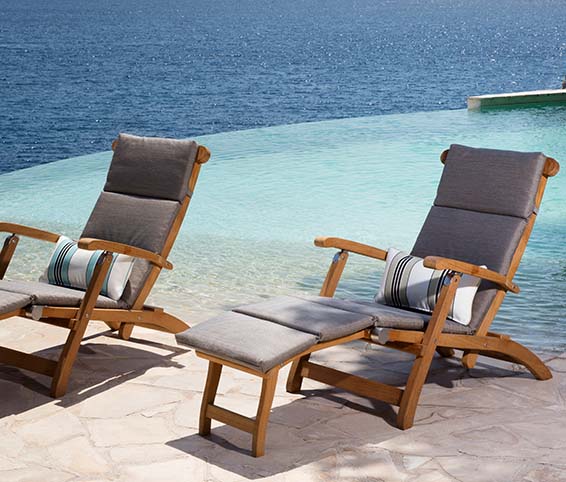 Normandie deckchair mattress