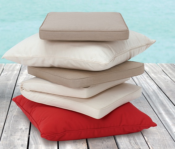 Outdoor cushions