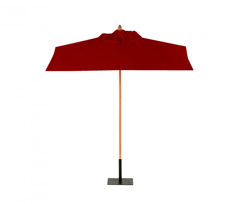 Square Parasol with cotton canvas 2.5 x 2.5 m