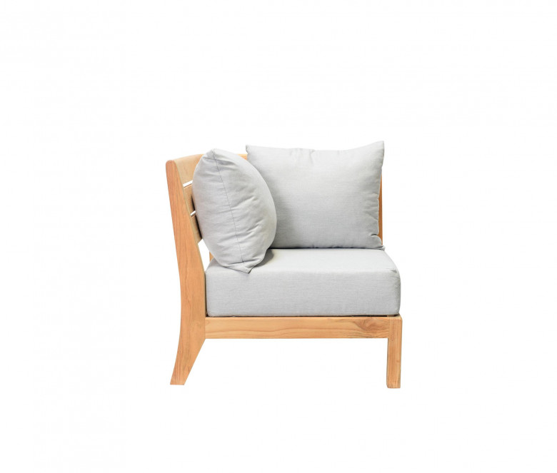 Matte Grey Corner Unit Module, Grand Resort Outdoor Furniture Replacement Cushions