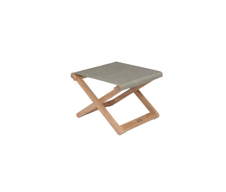 Eden taupe folding footrest