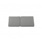 Seat and back rest cushion blue Taupe