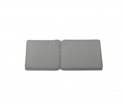 Seat and back rest cushion taupe Seat and back rest cushion taupe
