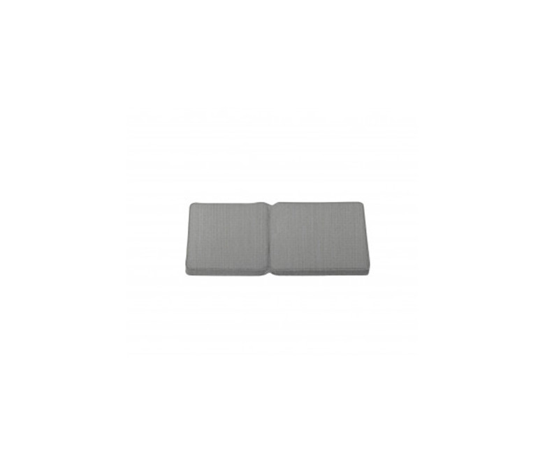 Seat and back rest cushion taupe