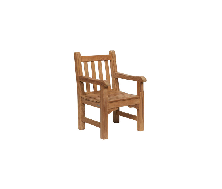 Teak armchair