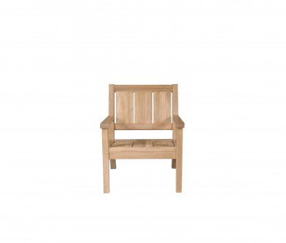 Teak armchair