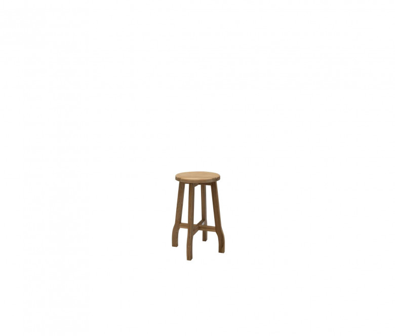 Teak stool - Exeter